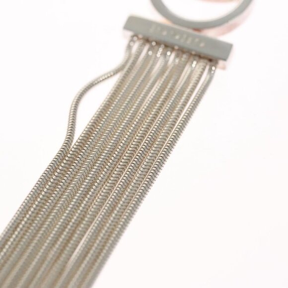 GUCCI Interlocking Bracelet Ag925 Silver Auth - Picture 8 of 14